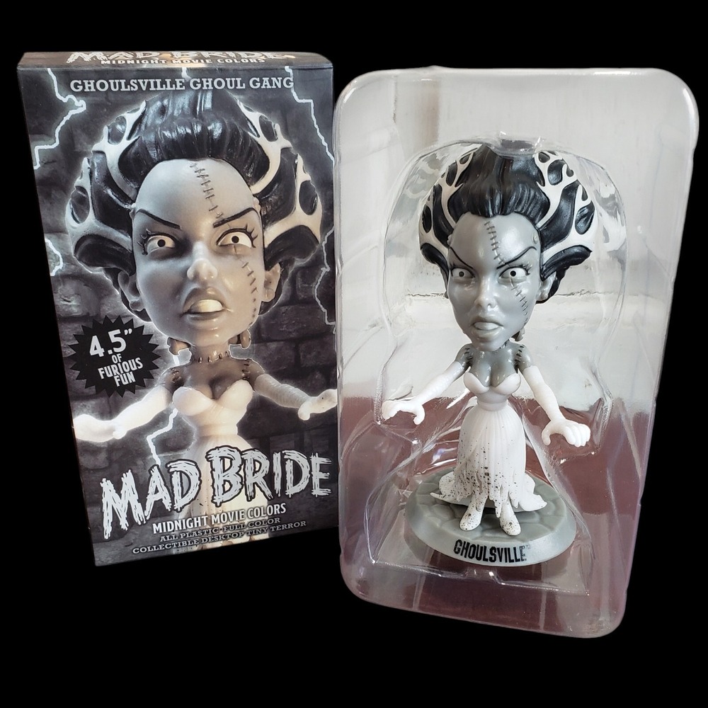 Retro-a-gogo Ghoulsville Ghoul Gang MAD BRIDE Figurine Midnight Movie Colors NEW